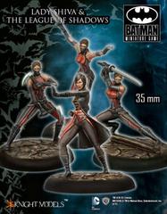 Batman Miniature Game: Lady Shiva & the League of Shadows Knight Models